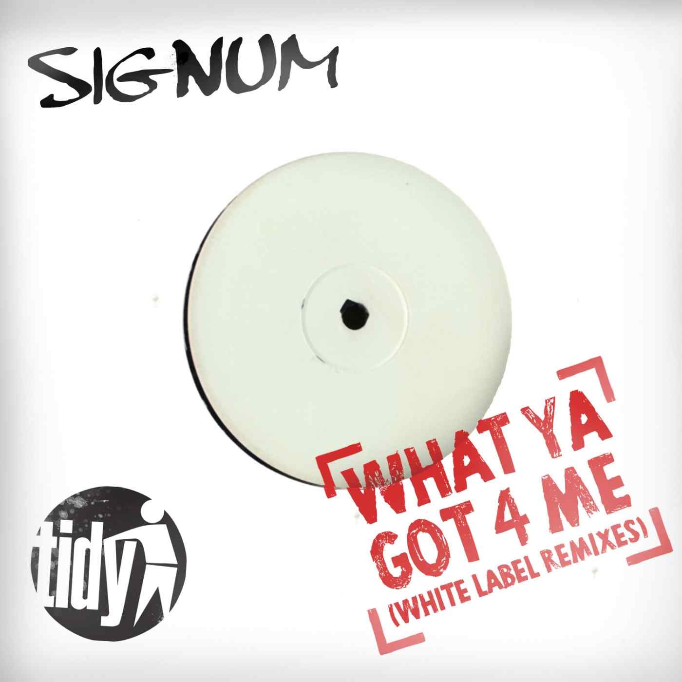 Signum - What Ya Got 4 Me? (White Label Remixes)
