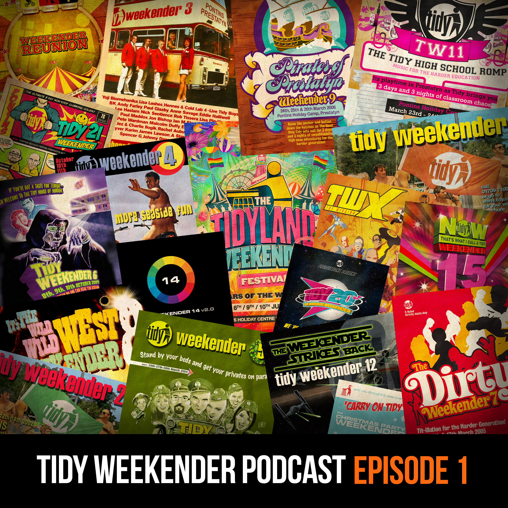 The Tidy Weekender Podcast - Episode 01 - Johnny Dangerous & Richard Skaife