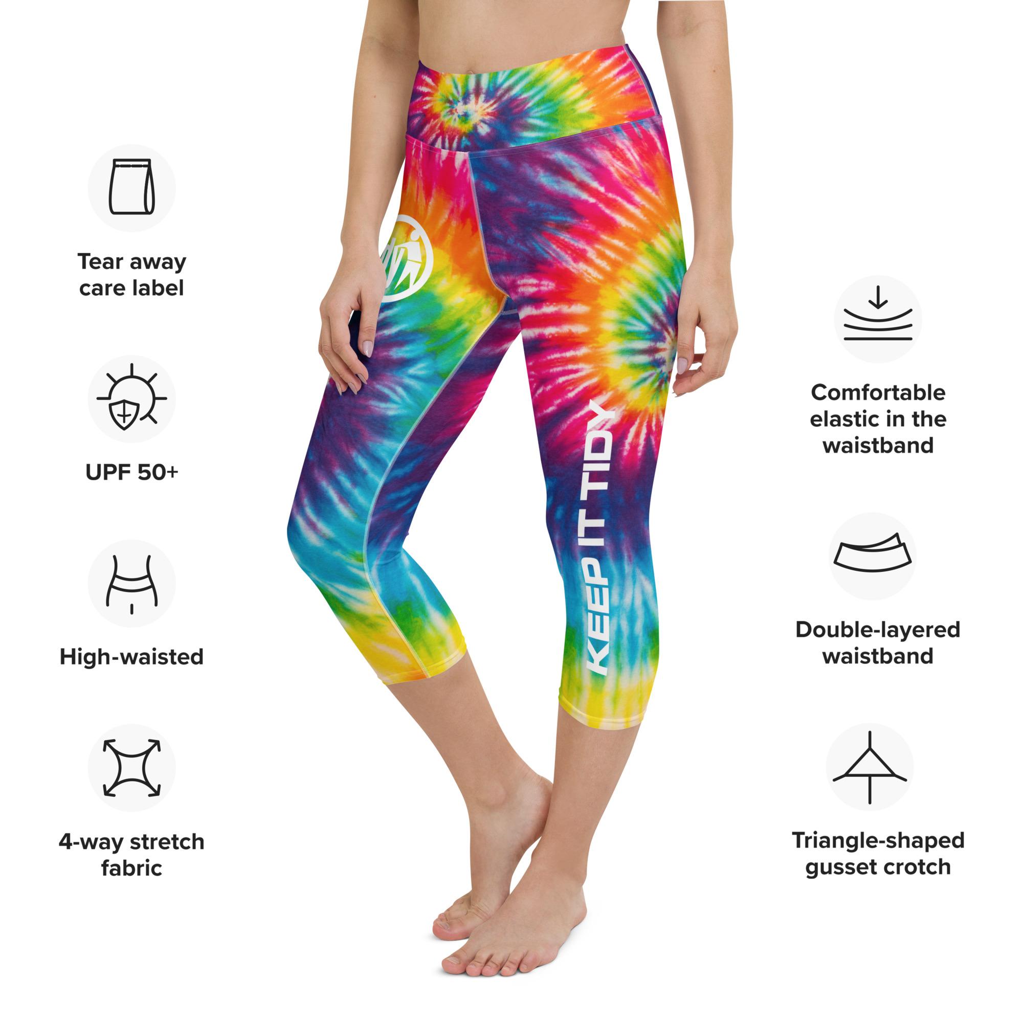 Leggings  Colorful Tie Dye Leggings - Constantly Varied Gear Womens >  Tricia Linden